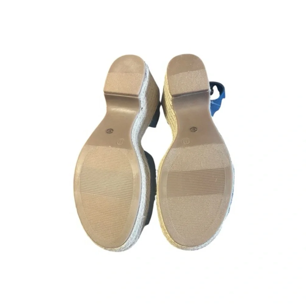 a.n.a Dukes Denim‎ Wedge Sandals NWT
